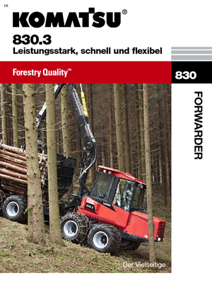 Transportoare Komatsu 830.3