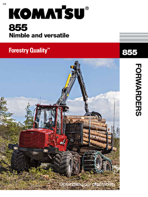 Transportoare Komatsu 855 6WD