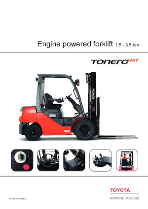 Stivuitoare frontale diesel Toyota 06-8 FD 18F 
