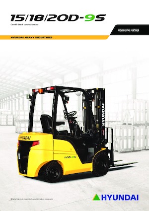 Stivuitoare frontale diesel Hyundai 20D-9S