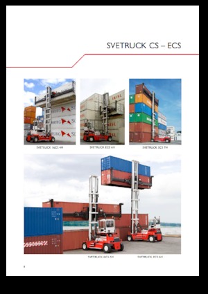 Stivuitoare frontale diesel SVETRUCK ECS 7 H