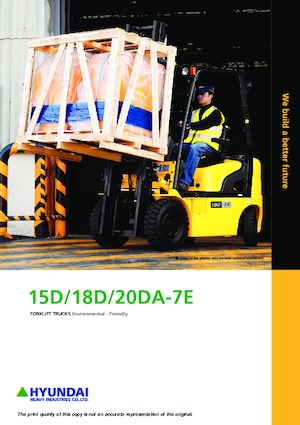 Stivuitoare frontale diesel Hyundai 20DA-7E