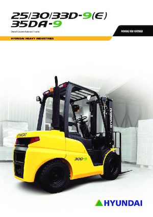 Stivuitoare frontale diesel Hyundai 25D-9E