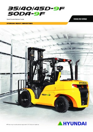 Stivuitoare frontale diesel Hyundai 40D-9F