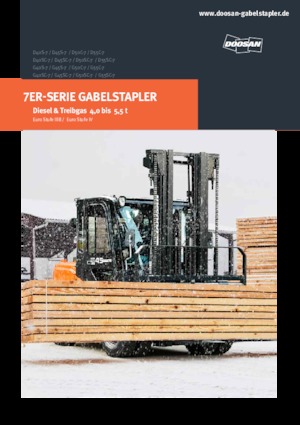 Stivuitoare frontale diesel Doosan D55C-7