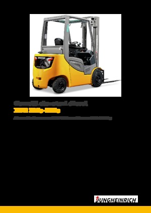Stivuitoare frontale diesel Jungheinrich DFG 320