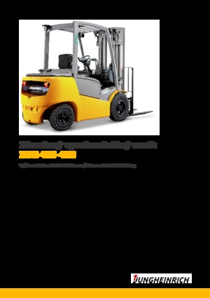 Stivuitoare frontale diesel Jungheinrich DFG 435