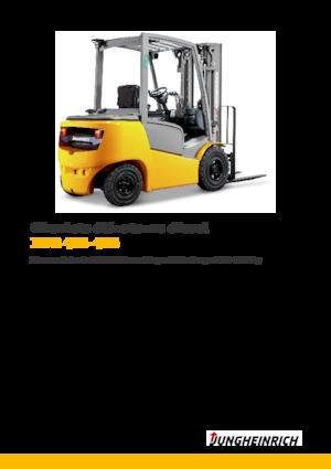 Stivuitoare frontale diesel Jungheinrich DFG 425