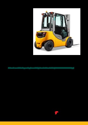 Stivuitoare frontale diesel Jungheinrich DFG 425s