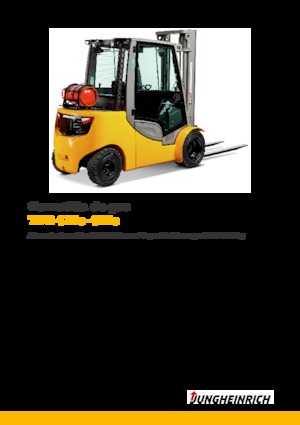 Stivuitoare frontale diesel Jungheinrich DFG 425s