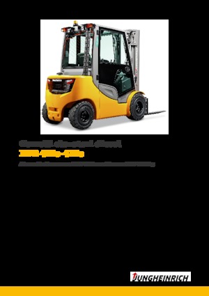 Stivuitoare frontale diesel Jungheinrich DFG 425s