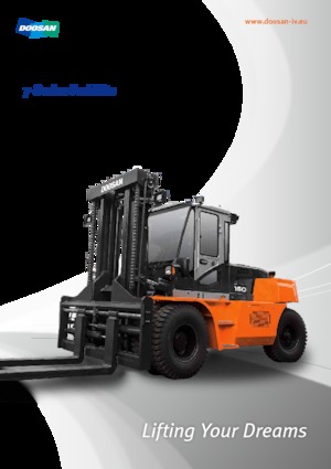 Încărcătoare cu furcă pentru teren accidentat Doosan DV180S-7