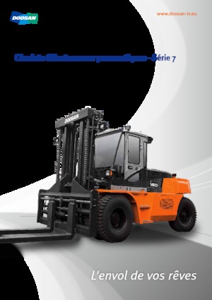 Încărcătoare cu furcă pentru teren accidentat Doosan DV180S-7