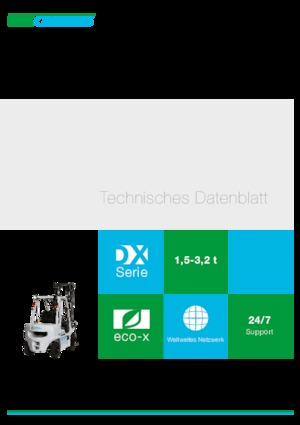 Stivuitoare frontale diesel UniCarriers DX 20