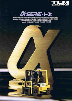 Încărcătoare cu furcă pentru teren accidentat TCM FD 115-4