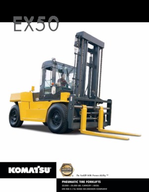 Stivuitoare frontale diesel Komatsu FD100-8