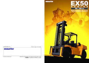Stivuitoare frontale diesel Komatsu FD150E-8
