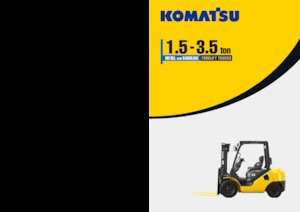 Stivuitoare frontale diesel Komatsu FD35AT-17