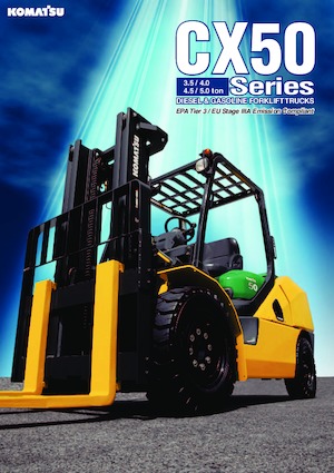 Stivuitoare frontale diesel Komatsu FD40T-10