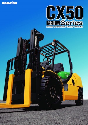 Stivuitoare frontale diesel Komatsu FD40ZYT-10