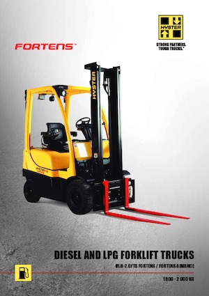 Stivuitoare frontale diesel Hyster H1.6FT