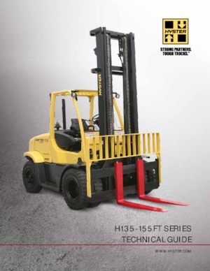 Stivuitoare frontale diesel Hyster H135FT
