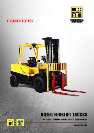 Stivuitoare frontale diesel Hyster H5.0FT