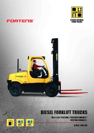 Stivuitoare frontale diesel Hyster H7.0FT