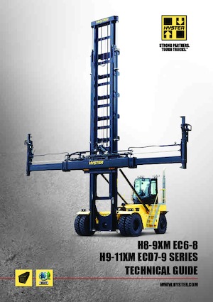 Stivuitoare frontale diesel Hyster H9XM ECD7