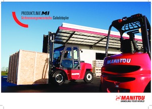 Stivuitoare frontale diesel Manitou MI 80 D