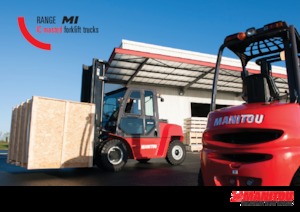 Stivuitoare frontale diesel Manitou MI 80 D