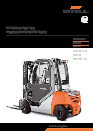 Stivuitoare frontale diesel Still RX 70-30