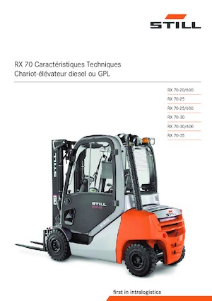 Stivuitoare frontale diesel Still RX 70-30