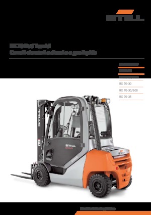 Stivuitoare frontale diesel Still RX 70-30