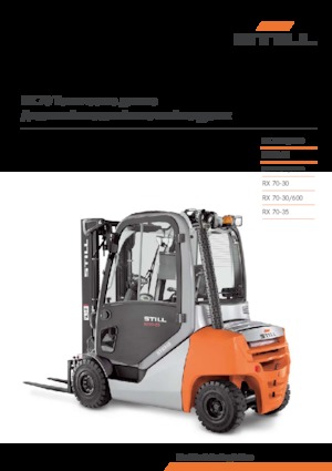 Stivuitoare frontale diesel Still RX 70-25