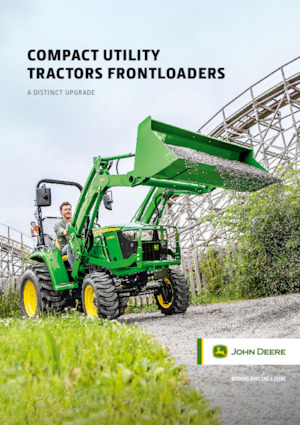 Încărcător frontal John Deere 120R