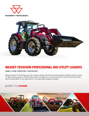 Încărcător frontal Massey Ferguson MF 936X