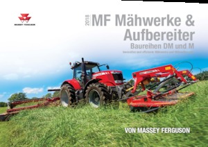 Cositori cu discuri atașate pe față, cu tambur de condiționare Massey Ferguson DM306 FZ-RC
