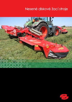 Cositori cu discuri atașate pe față, cu tambur de condiționare Kongskilde GXF 3605 P