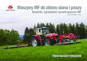 Cositori cu discuri atașate pe față, fără tambur de condiționare Massey Ferguson DM204 FK-S