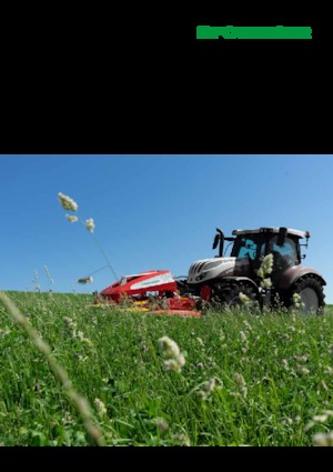 Cositori cu discuri atașate pe față, fără tambur de condiționare Pöttinger NovaCat 351 Alpha Motion Pro