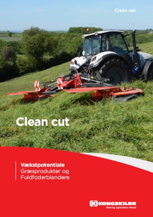 Cositori cu discuri atașate pe față, fără tambur de condiționare Kongskilde SMF 3005