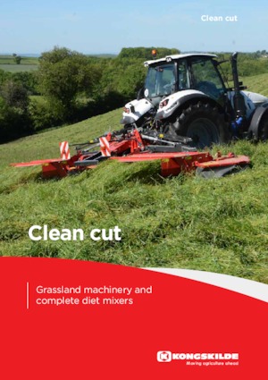 Cositori cu discuri atașate pe față, fără tambur de condiționare Kongskilde SMF 3005