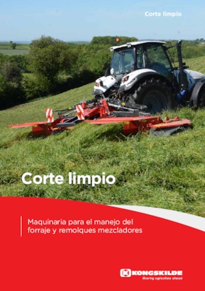 Cositori cu discuri atașate pe față, fără tambur de condiționare Kongskilde SMF 3005