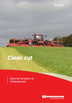 Cositori cu discuri atașate pe față, fără tambur de condiționare Kongskilde SMF 3005