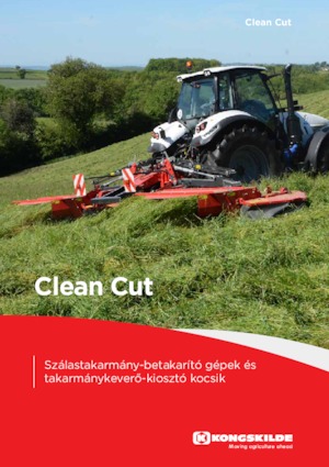 Cositori cu discuri atașate pe față, fără tambur de condiționare Kongskilde SMF 3005