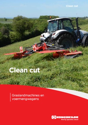 Cositori cu discuri atașate pe față, fără tambur de condiționare Kongskilde SMF 3005