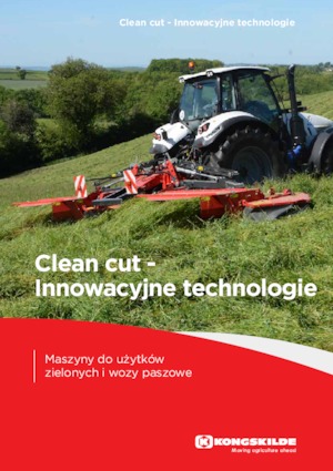 Cositori cu discuri atașate pe față, fără tambur de condiționare Kongskilde SMF 3005