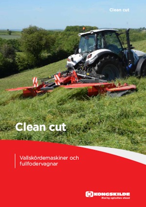 Cositori cu discuri atașate pe față, fără tambur de condiționare Kongskilde SMF 3005