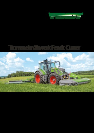 Tamburi de cosit atașați pe față, fără tambur de condiționare Fendt Cutter 2940 FPV